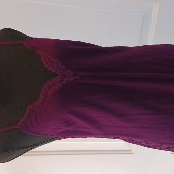 Victorias Secret Dark Purple Lace Lingerie Size Small - Picture 2 of 13